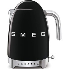 Чайник электрический Smeg 1,7л 50's Retro Style Kettle (KLF04BLUK), черный