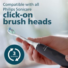 Электрическая зубная щетка Philips Sonicare 4100, черный