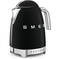 Чайник электрический Smeg 1,7л 50's Retro Style Kettle (KLF04BLUK), черный