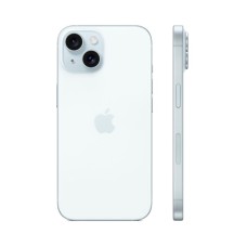 Смартфон Apple iPhone 15, 128 ГБ, голубой, 1 SIM + eSIM