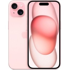 Смартфон Apple iPhone 15, 128 ГБ, розовый, 1 SIM + eSIM