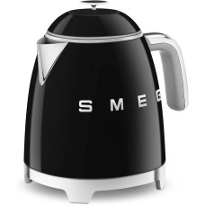 Чайник электрический Smeg 0,8л 50's Retro Style mini Kettle (KLF05BLUK), черный