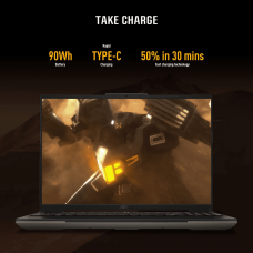 Ноутбук 16" ASUS TUF Gaming A16 Advantage Edition (2023), Ryzen 7 7735HS, 16/512 Гб, Radeon RX 7600S, черный