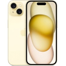 Смартфон Apple iPhone 15, 256 ГБ, желтый, 1 SIM + eSIM