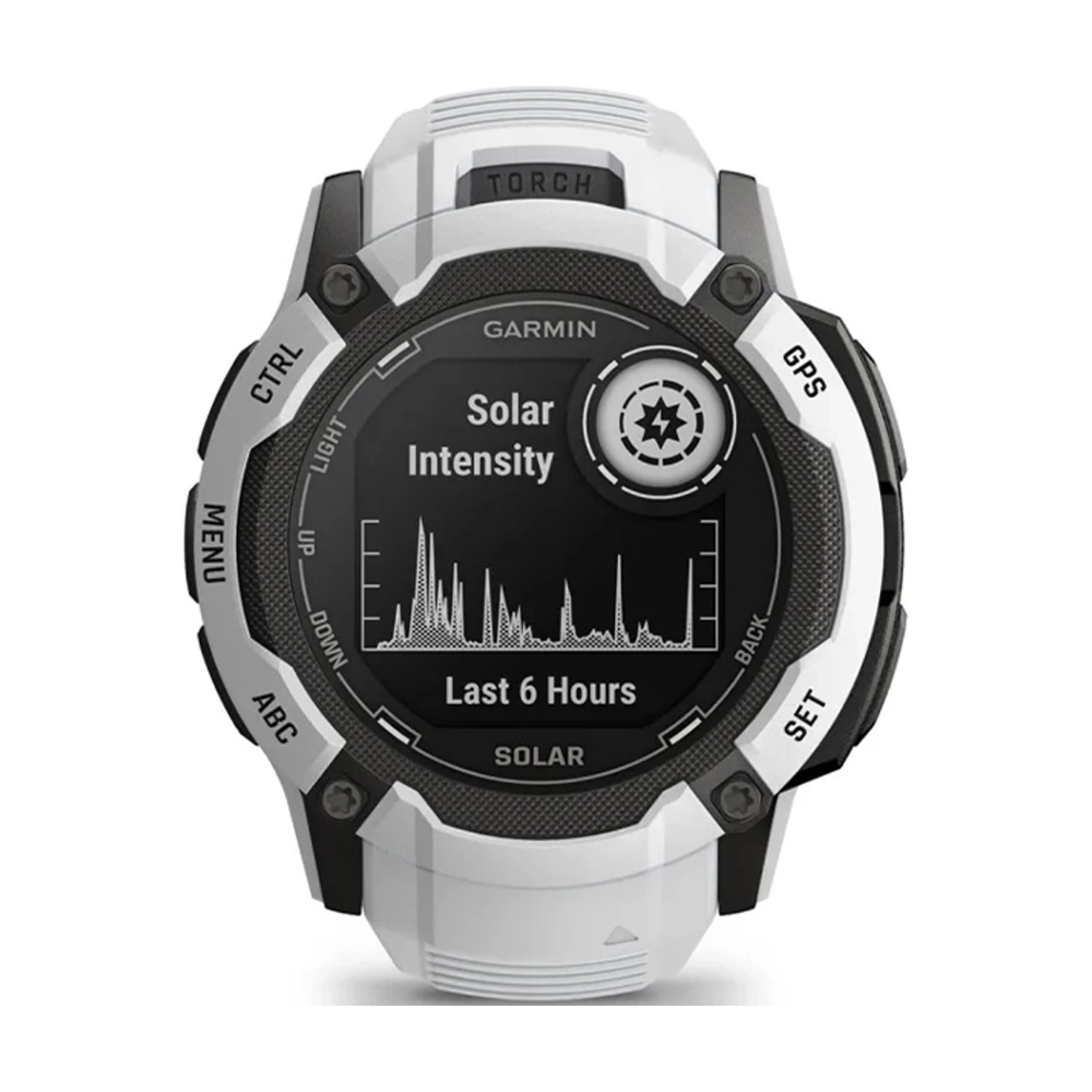 Смарт-часы Garmin Instinct 2X Solar, белый