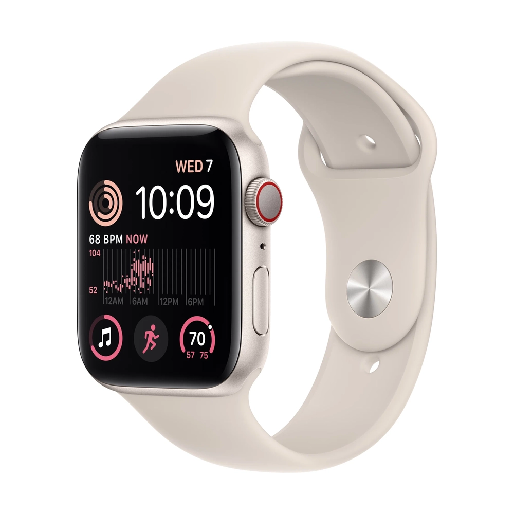 Смарт-часы Apple Watch SE 2 (2022), GPS + Cellular, сияющая звезда, 40 мм