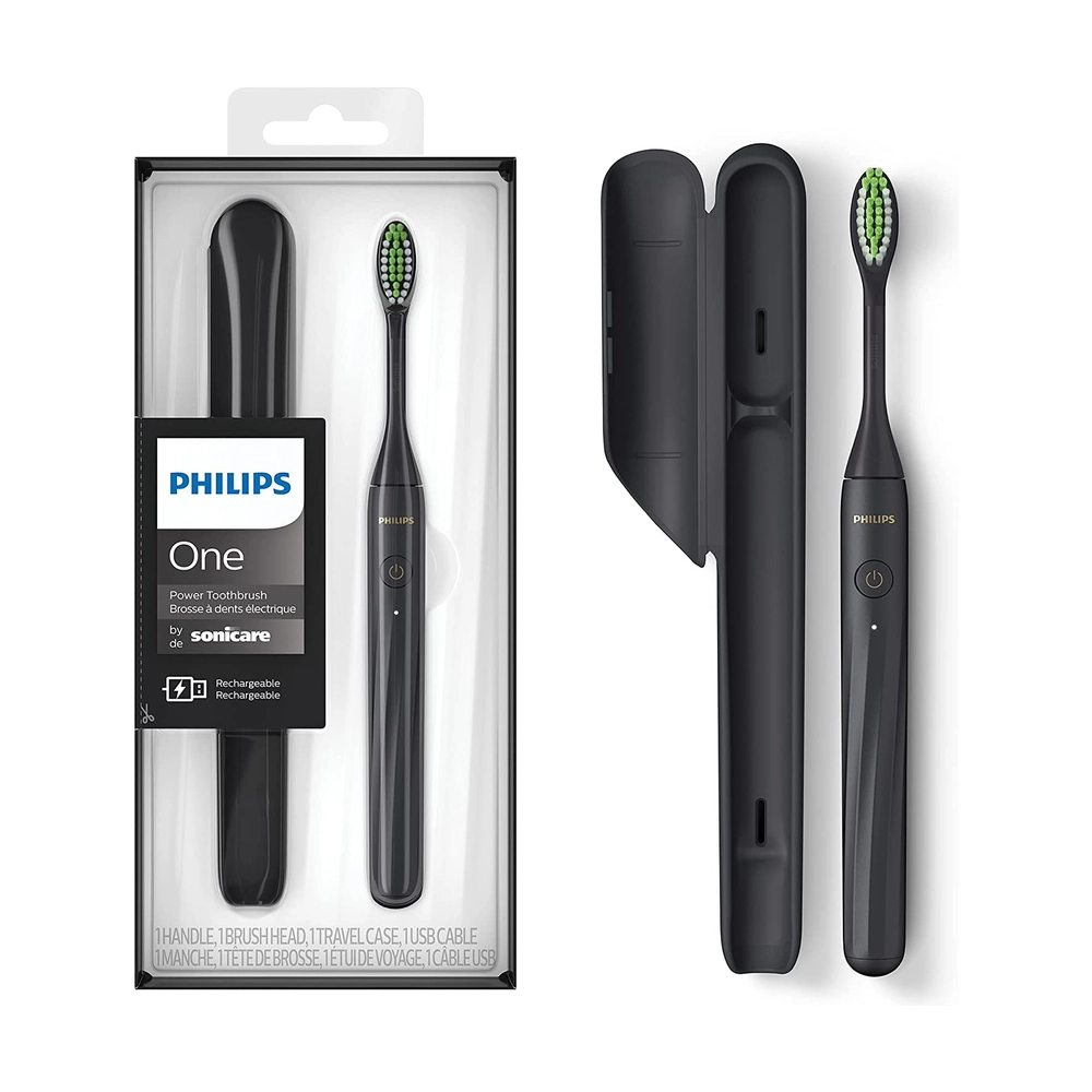 Электрическая зубная щетка Philips One by Sonicare, черный