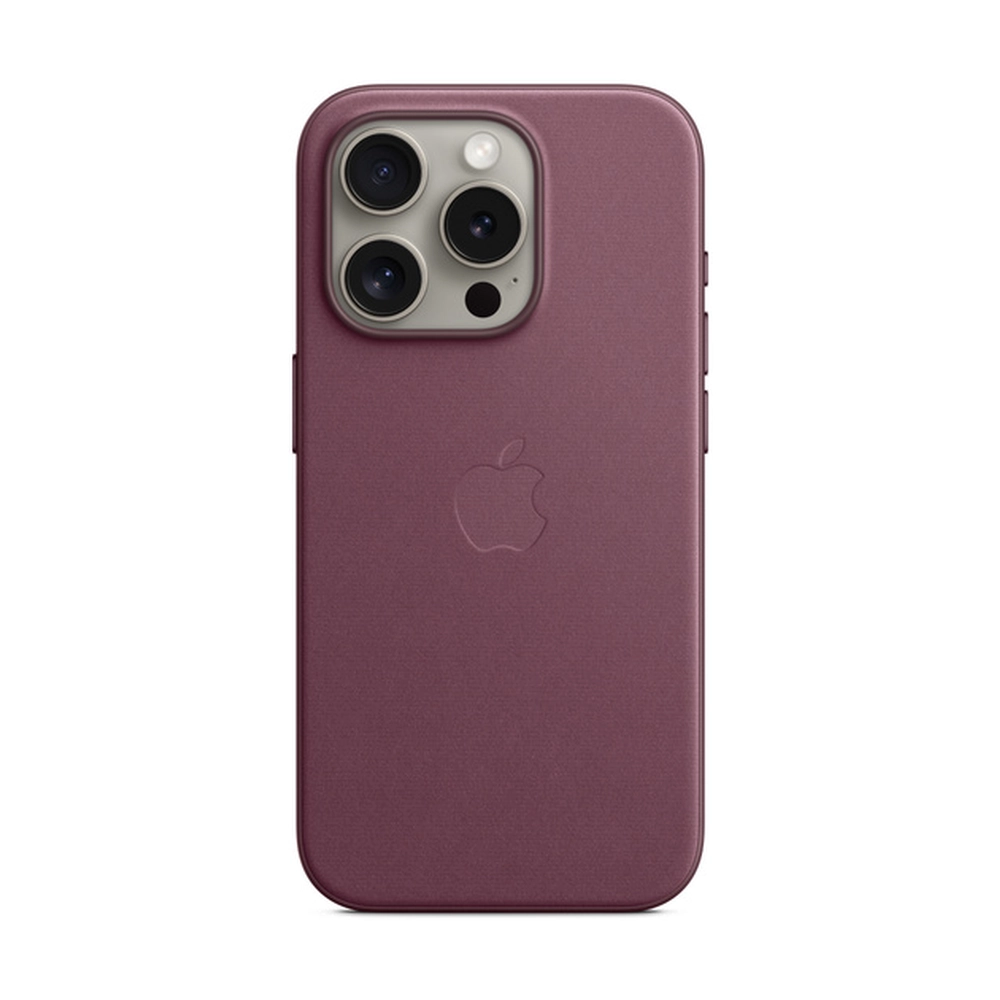 Чехол для iPhone 15 Pro FineWoven с MagSafe, Mulberry