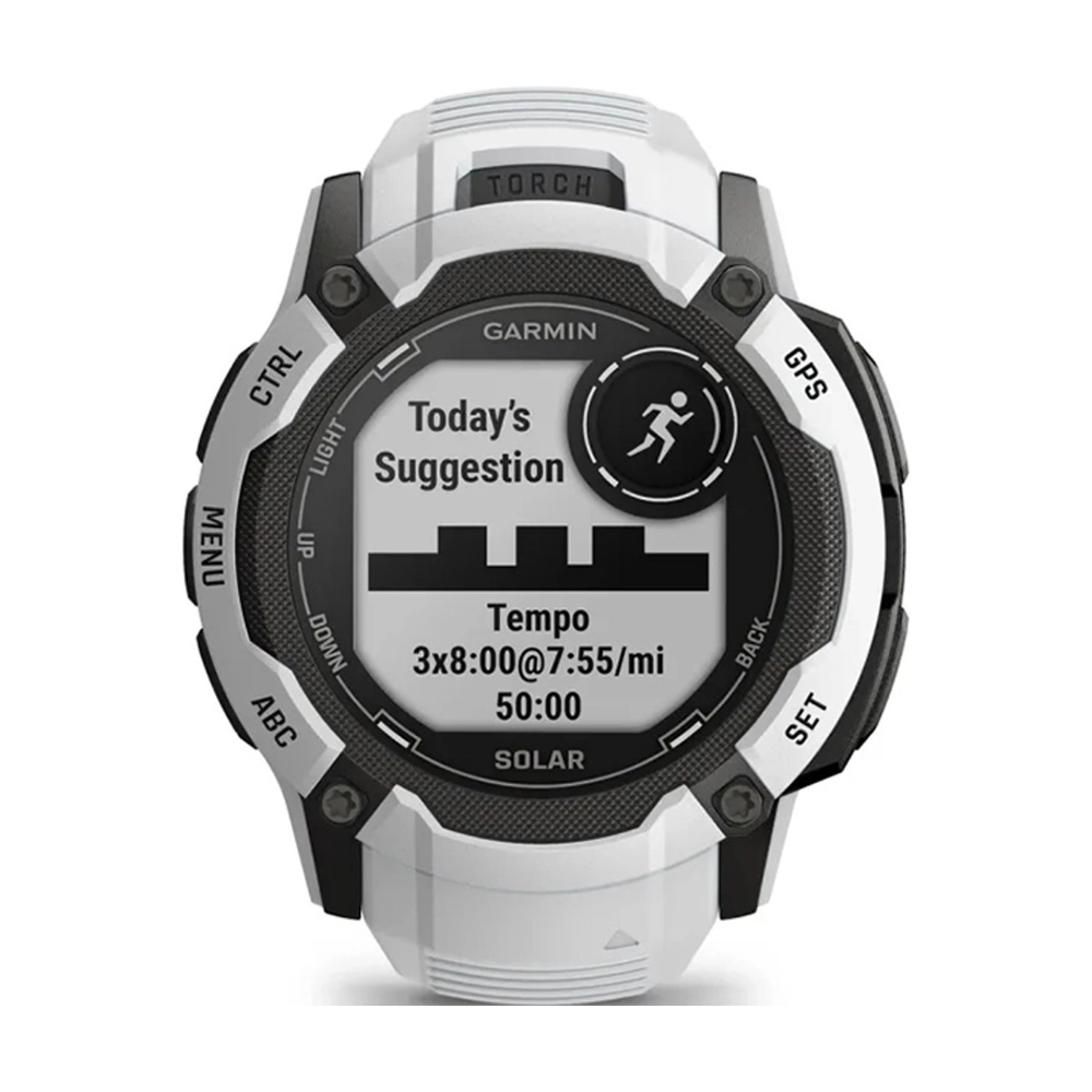 Смарт-часы Garmin Instinct 2X Solar, белый