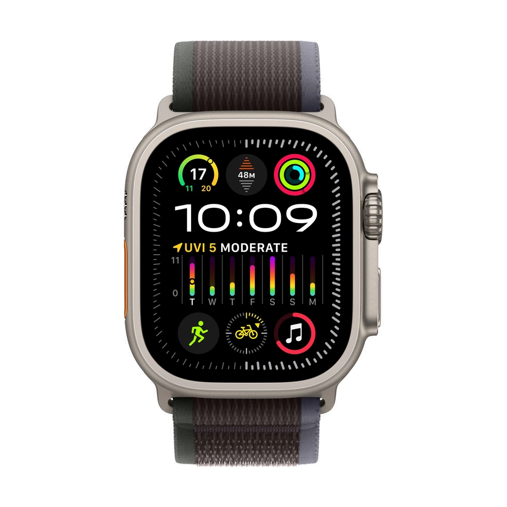 Смарт-часы Apple Watch Ultra 2, GPS + Cellular, синий/черный, Trail Loop, ремешок S/M