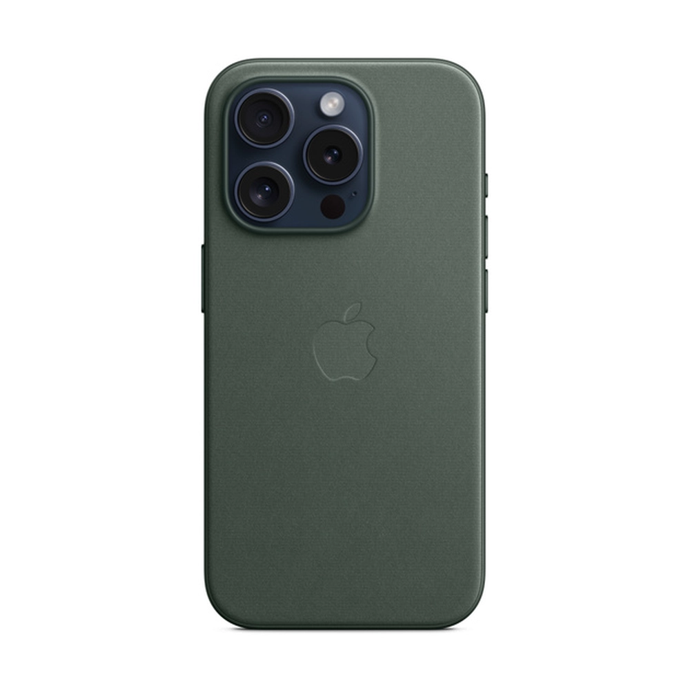 Чехол для iPhone 15 Pro FineWoven с MagSafe, Evergreen