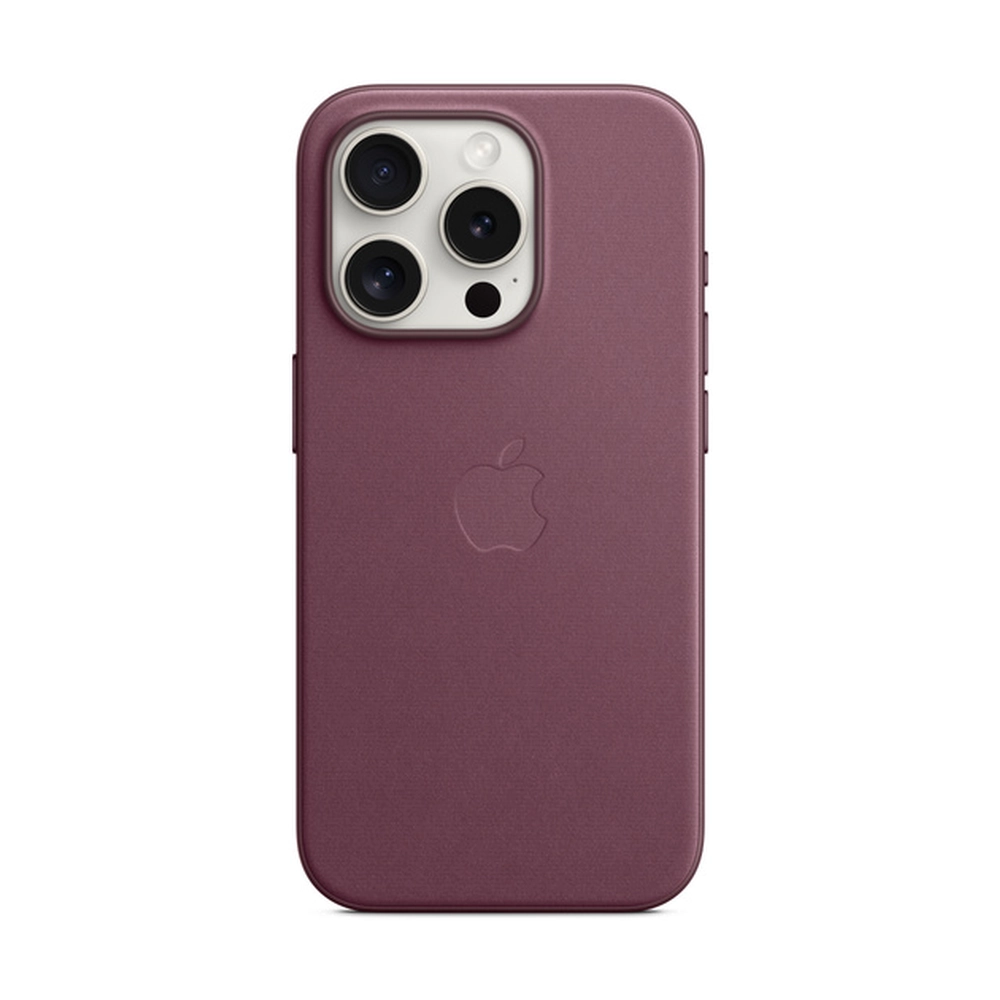 Чехол для iPhone 15 Pro FineWoven с MagSafe, Mulberry