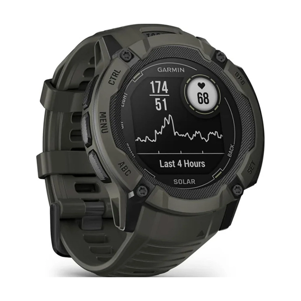 Смарт-часы Garmin Instinct 2X Solar, болотный