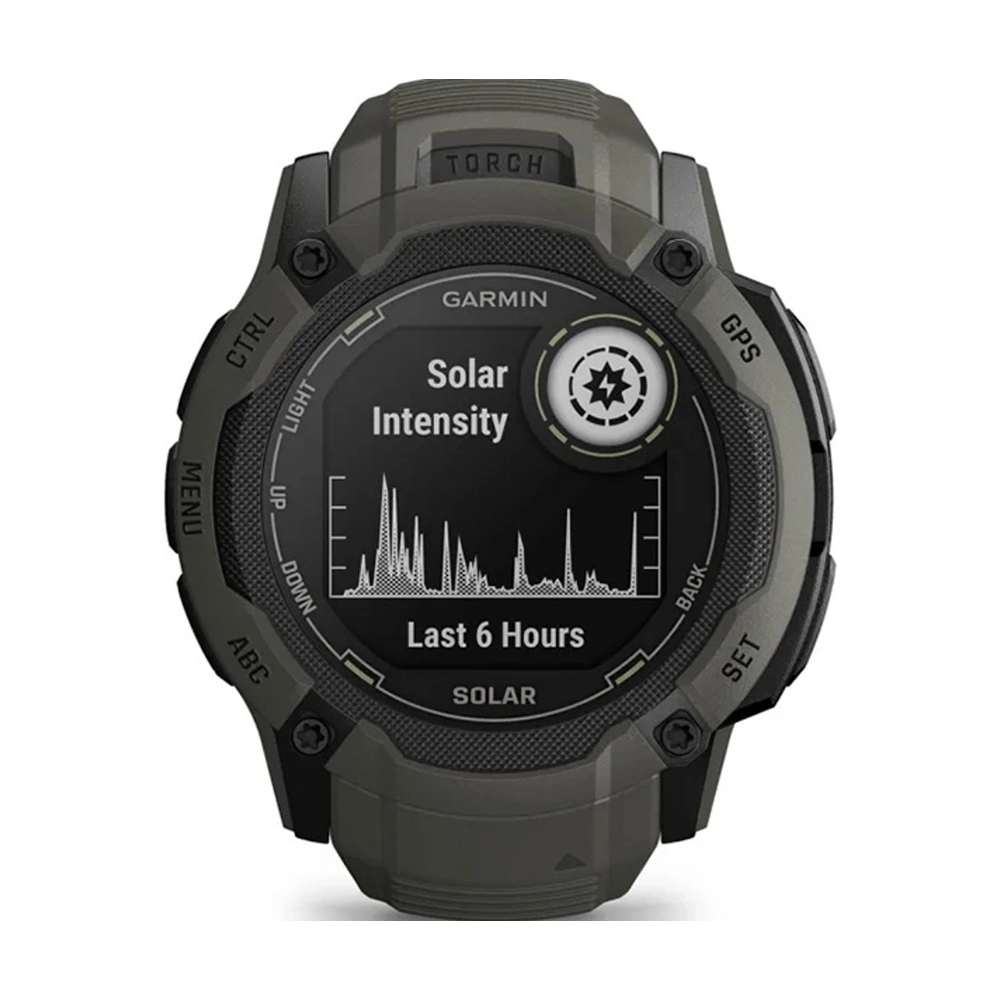 Смарт-часы Garmin Instinct 2X Solar, болотный