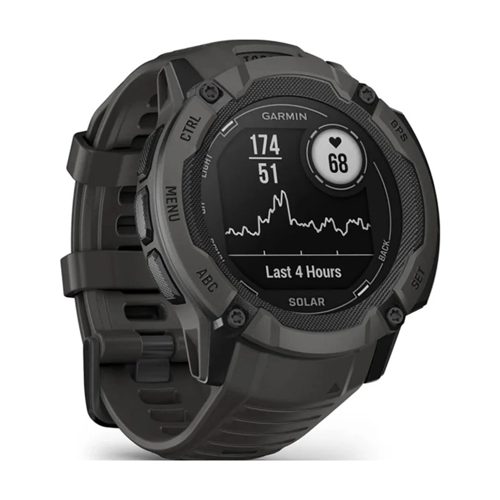 Смарт-часы Garmin Instinct 2X Solar, графит