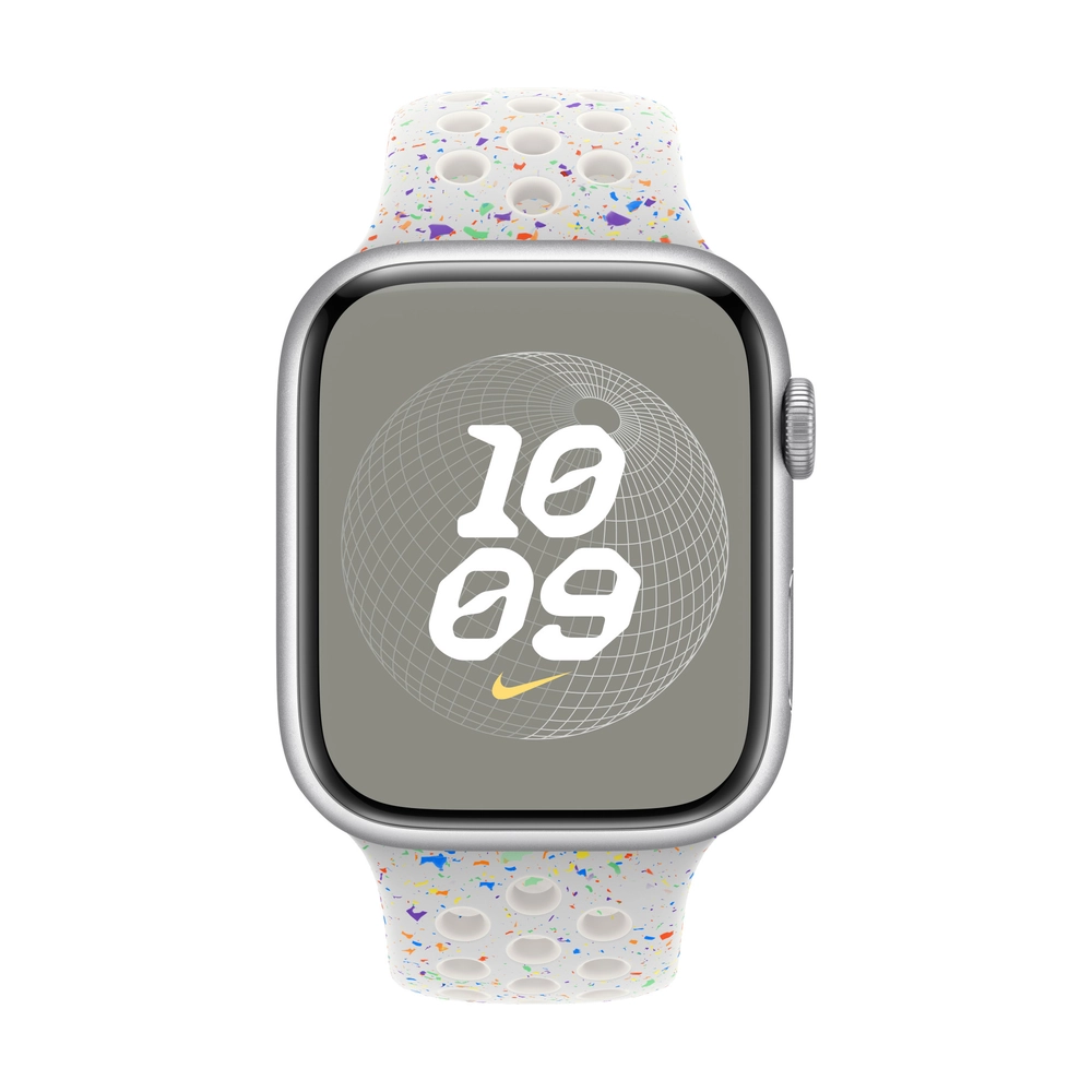 Ремешок Apple 45mm Pure Platinum Nike Sport Band - M/L