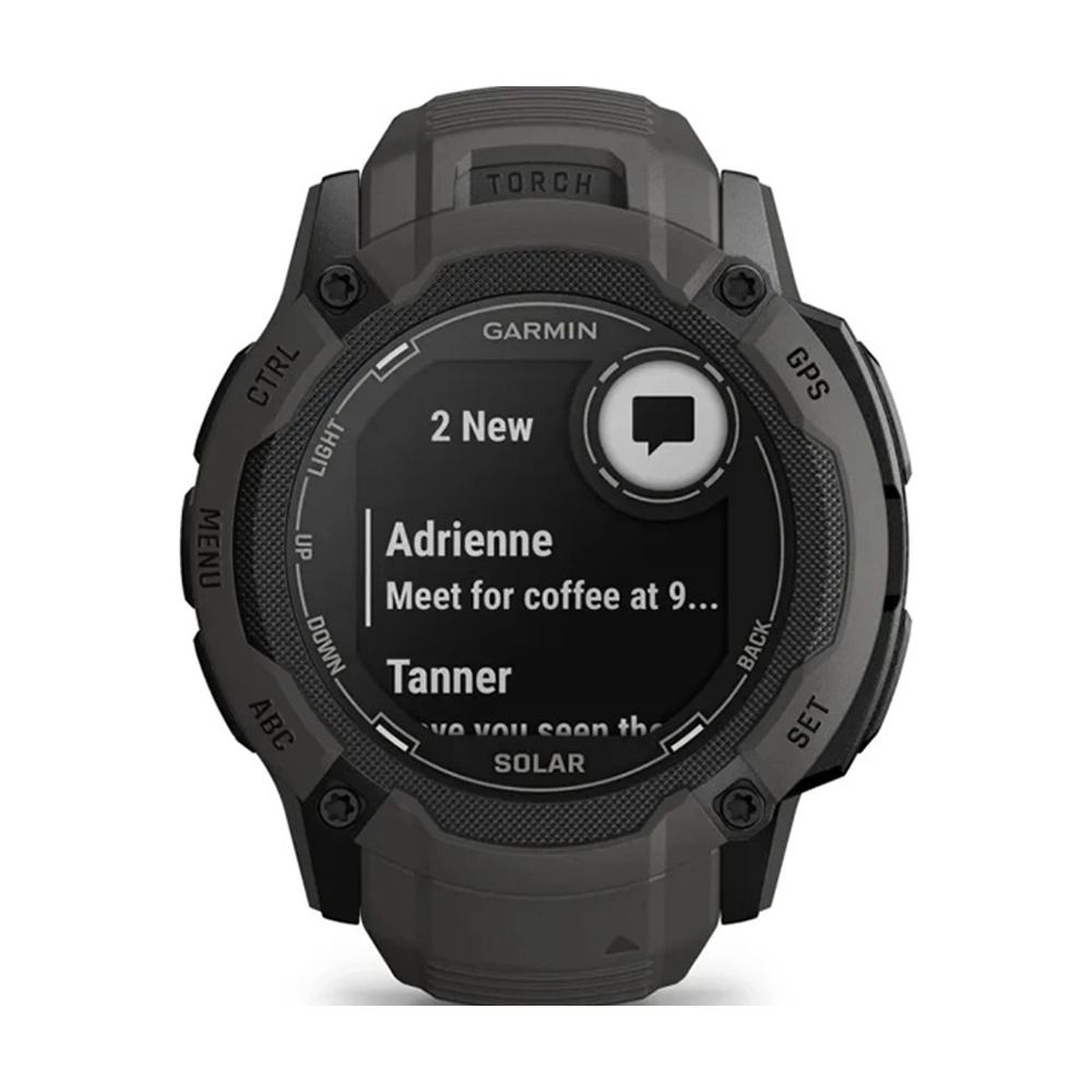 Смарт-часы Garmin Instinct 2X Solar, графит